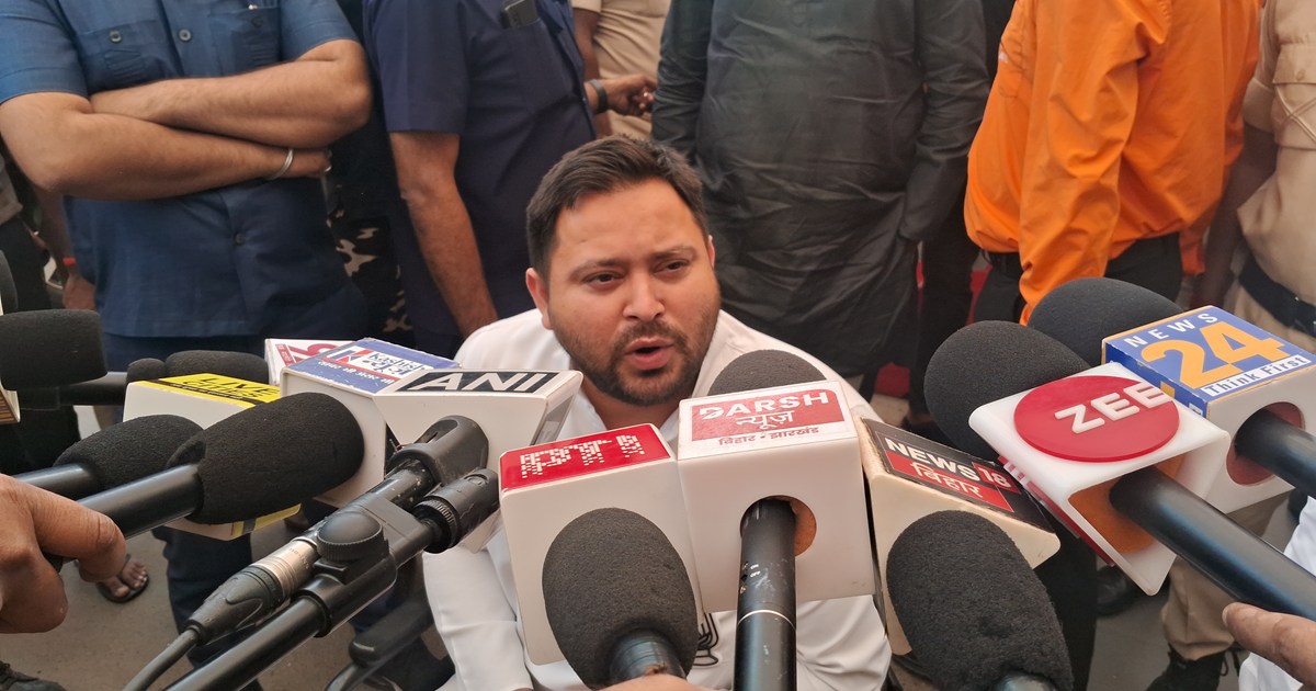 Tejasvi yadv ka byan