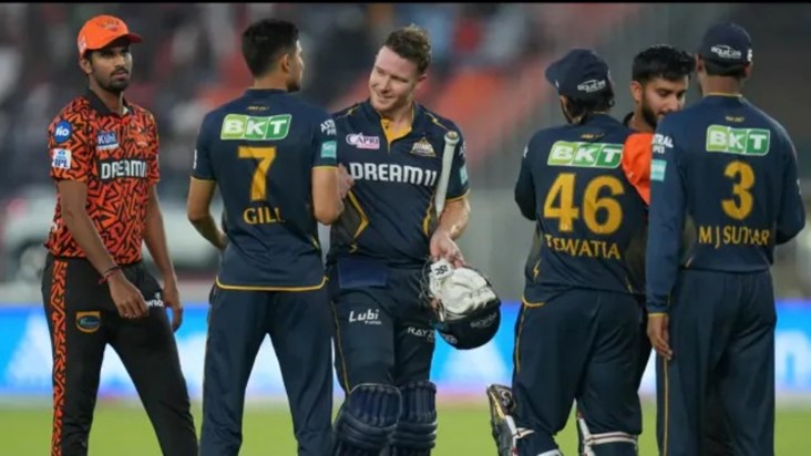 Match between Sunrisers Hyderabad and Gujarat Titans today, 