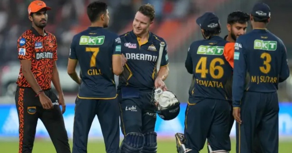 Match between Sunrisers Hyderabad and Gujarat Titans today, 