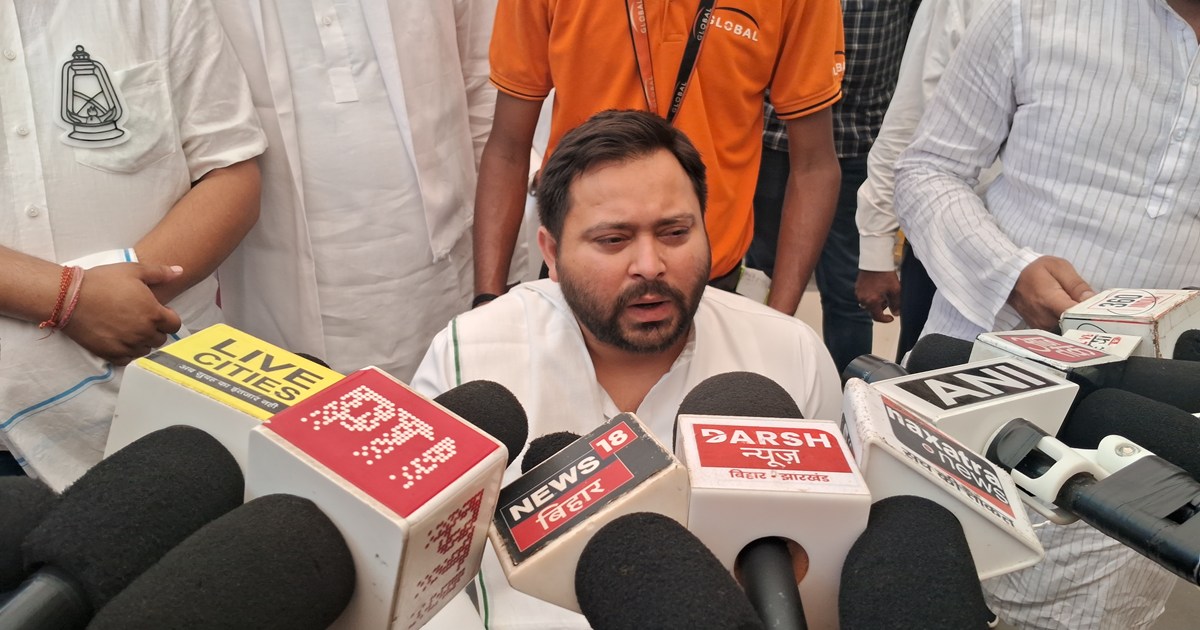 Tejasvi yadv ka pm pr byan