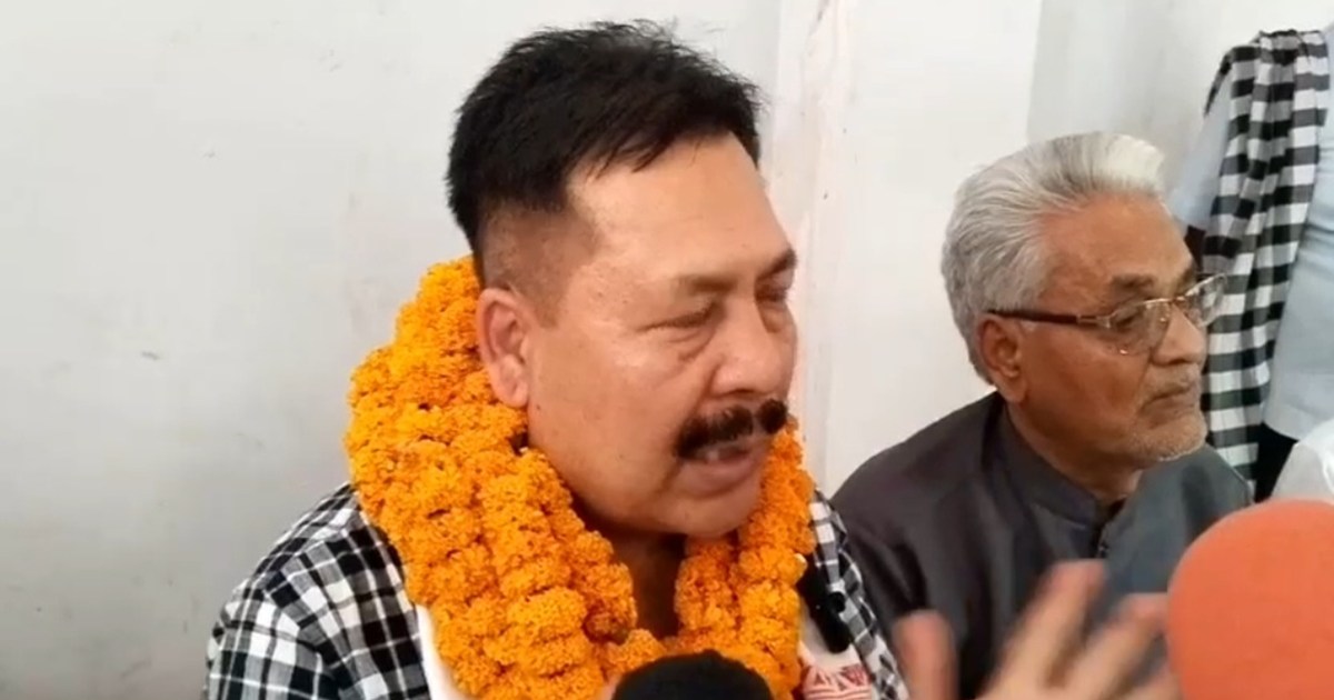 Independent MP from Assam Nava Kumar is contesting from Valm