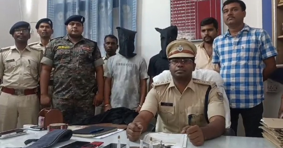 Saharsa police arrested a criminal with a reward of 50 thous