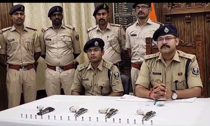 A consignment of weapons recovered just before PM's visit, M A consignment of weapons recovered just before PM's visit, M