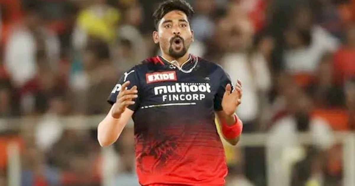 RCB fast bowler Mohammad Siraj made a big revelation, said a