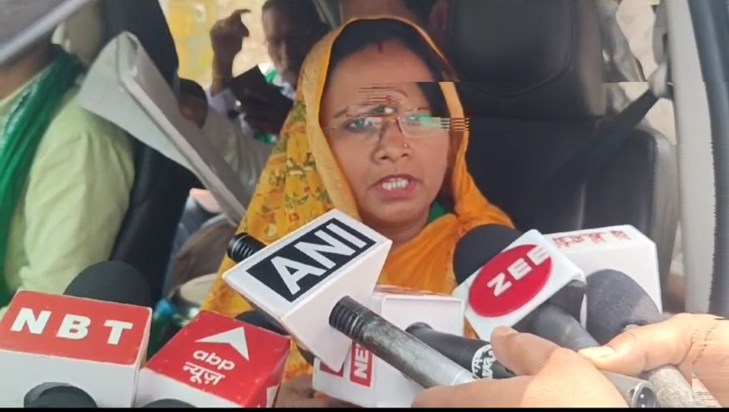 Bahubali's wife and Munger RJD candidate made serious allega Bahubali's wife and Munger RJD candidate made serious allega