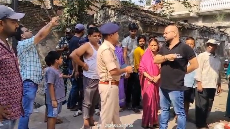 Hangama on bogus vote in West Champaran
