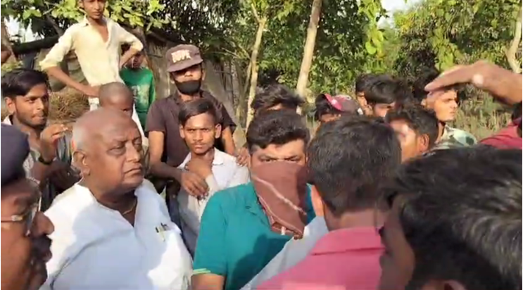 In the election atmosphere, former BJP minister who came to 