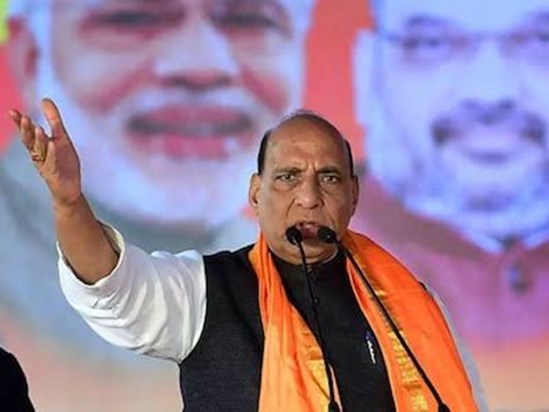 Rajnath Singh in Jharkhand Rajnath Singh in Jharkhand
