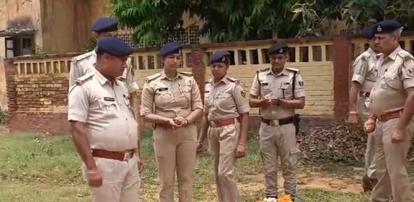 Death of a police inspector in Munger, uproar in the family Death of a police inspector in Munger, uproar in the family