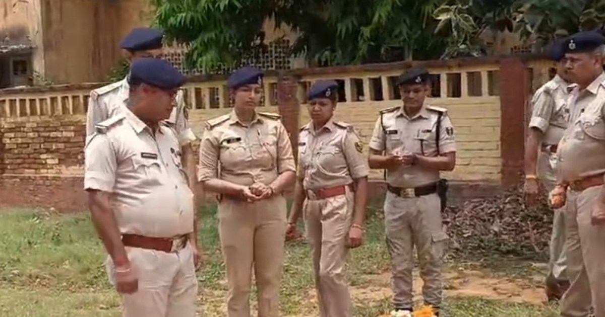 Death of a police inspector in Munger, uproar in the family 