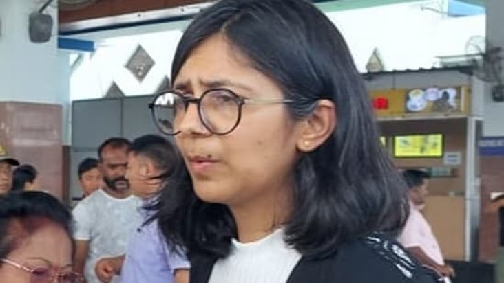 MP Swati Maliwal made serious allegations against CM Kejriwa MP Swati Maliwal made serious allegations against CM Kejriwa