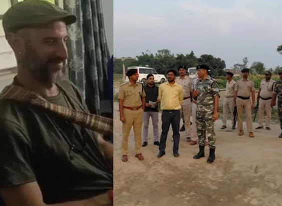 SSB caught a foreign national at Raxaul border adjoining Nep SSB caught a foreign national at Raxaul border adjoining Nep