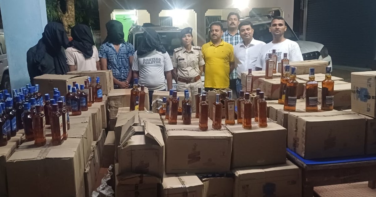 Liquor worth Rs 60 lakh recovered in East Champaran and Bank