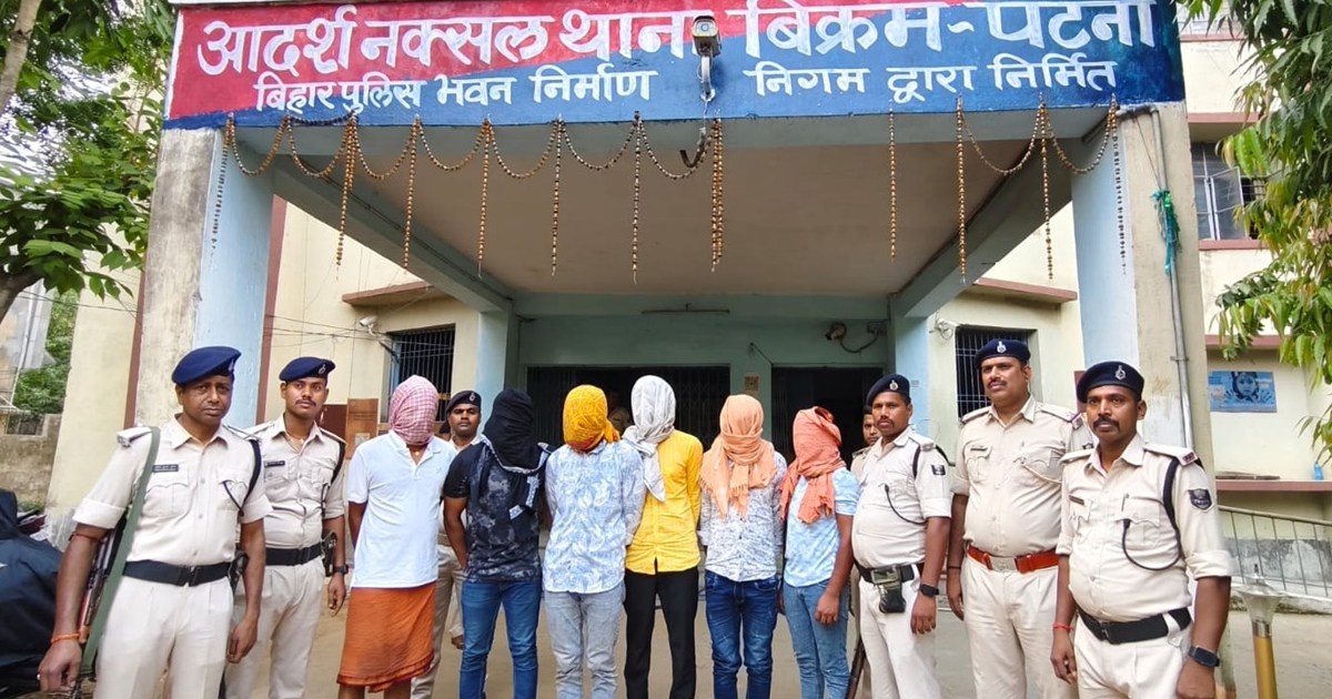 Encounter of criminal in Patna's Vikram, 6 arrested