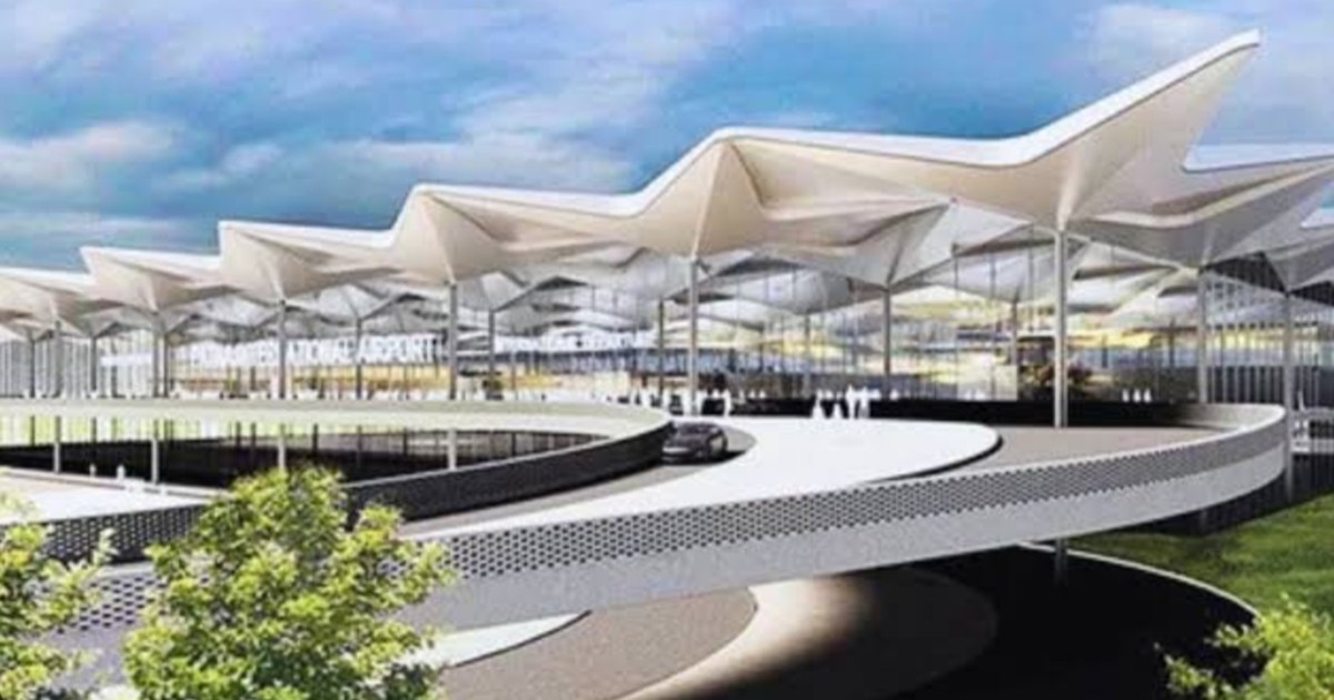 Big incident in the new building of Patna airport, woman rap