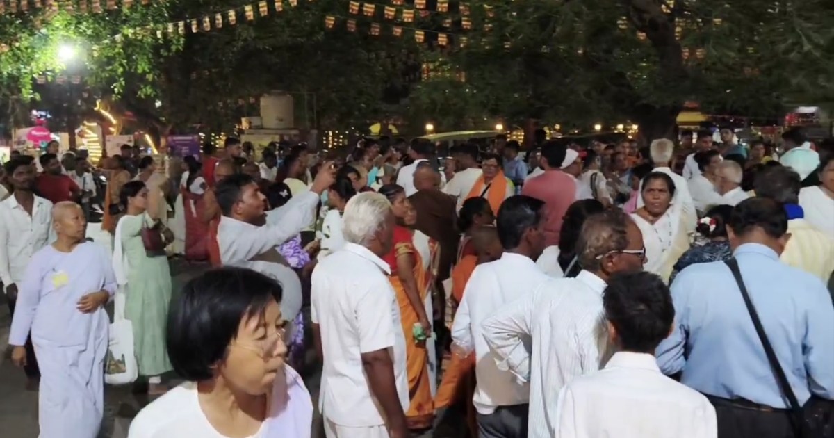 Chaos after provocative slogans in Bodh Gaya, the place wher