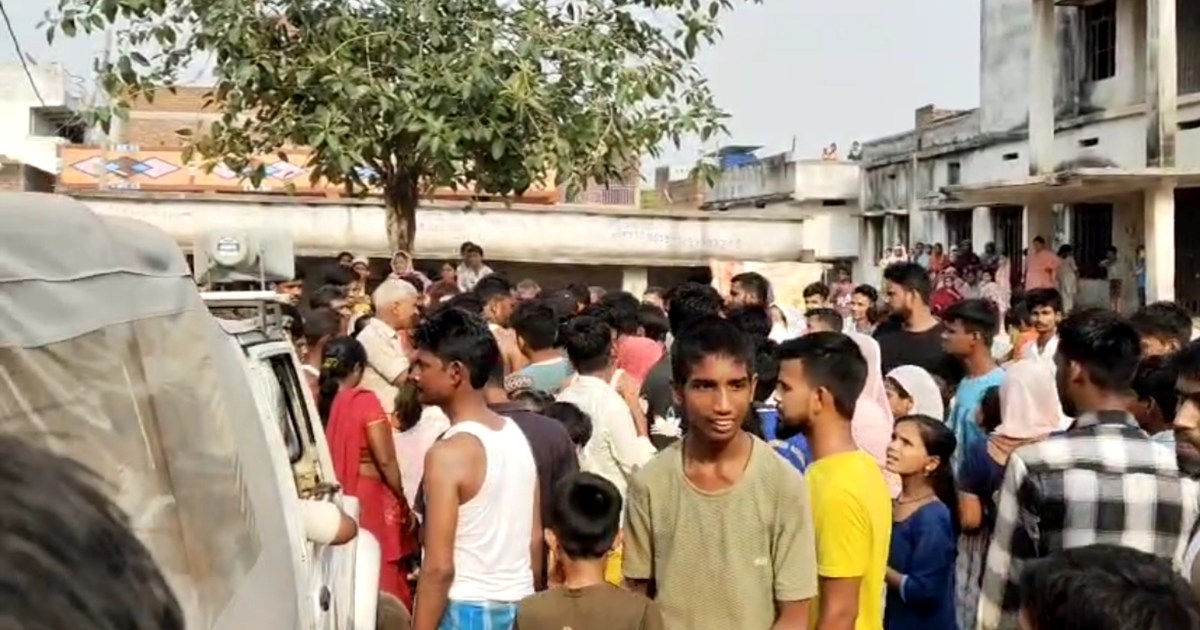 A mentally deranged youth accused of child theft in Nalanda 