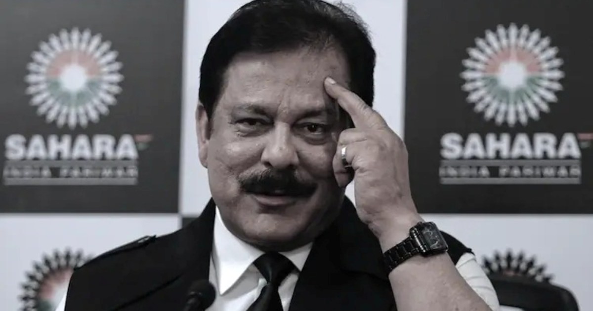 Sahara Group founder Subrata Roy said goodbye to the world, 