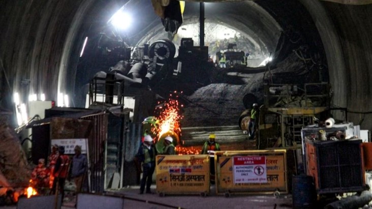 Rescue operation in the final phase in Uttarkashi, workers c