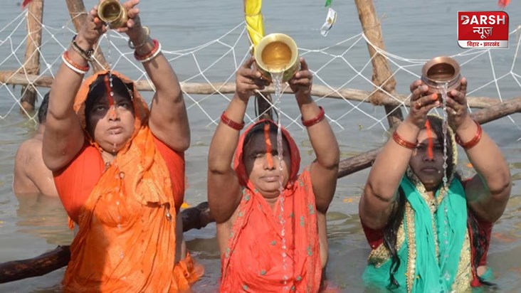 chhath-puja-evening-arghya-today-ganga-ghats-divided-into-21