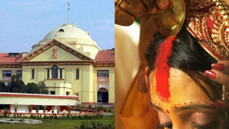 'Just applying vermilion on the forehead does not mean marri