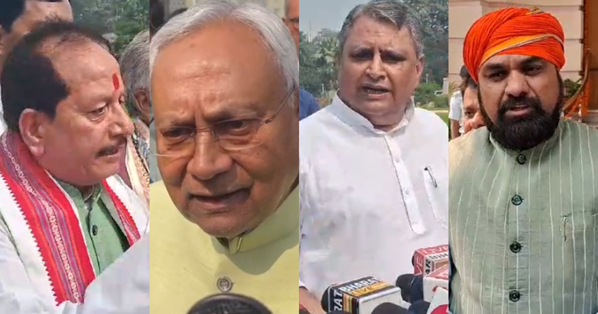 Political turmoil over CM Nitish's statement, BJP is attacki