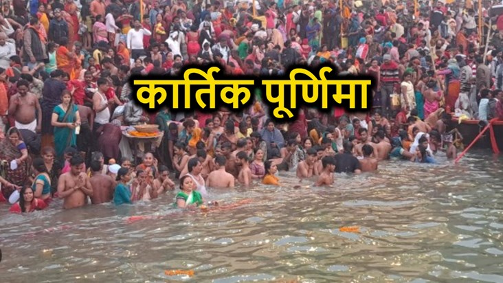 Changed view of Ganga ghats in the capital Patna, devotees t