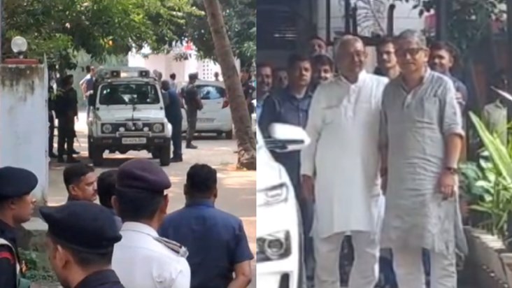 CM Nitish came to meet senior leaders early in the morning, 