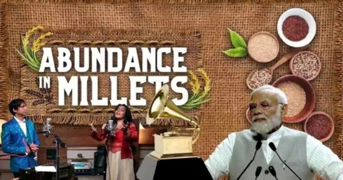 PM Modi's song 'Abundance in Millets' nominated for Grammy A
