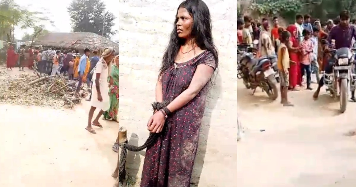 Mother turned beast, attacked 3 children with an ax, 2 year 