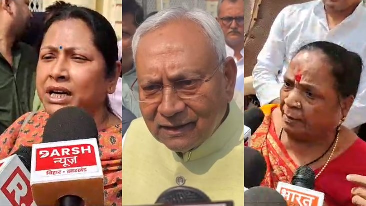 CM Nitish apologized after the women's uproar, expressed reg