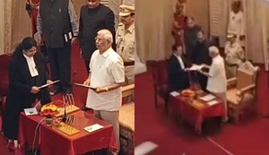 Governor administered the oath of office and secrecy to two new judges of Patna High Court, total number 34.