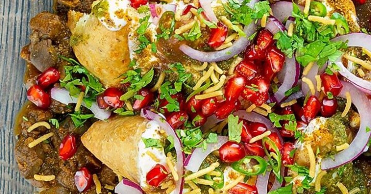 Stones started raining in the fair over samosa chaat.