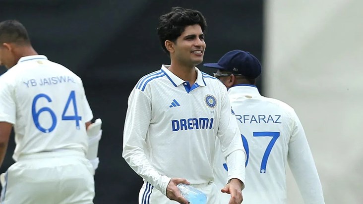 Will Shubman Gill be seen playing in the second test match? 