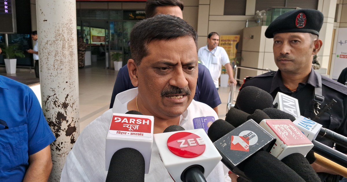 Jdu ke rastriy karykari adhyksh sanjy jha ka bda byan