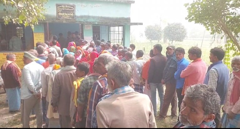 Voting for PACS in four blocks of Katihar in the second phas