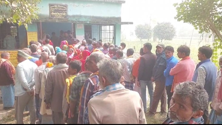 Voting for PACS in four blocks of Katihar in the second phas