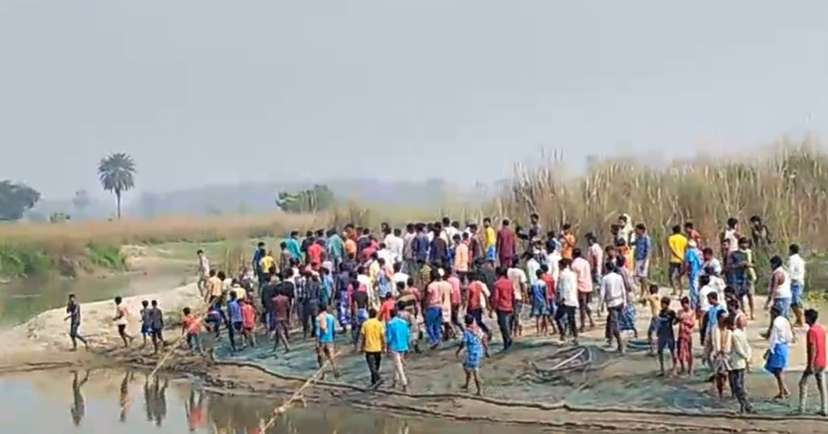The bodies of two youths were found in the river after 48 ho