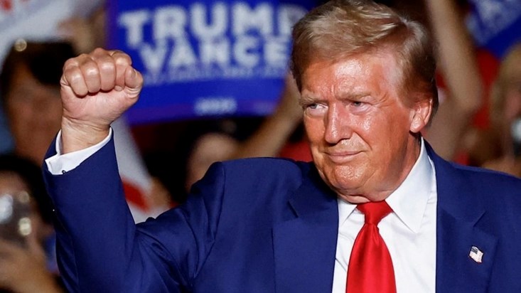 Congratulations to Donald Trump on his landslide victory in Congratulations to Donald Trump on his landslide victory in