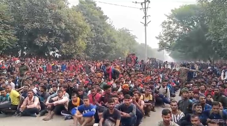 New schedule released for Army recruitment, there was a ruck New schedule released for Army recruitment, there was a ruck