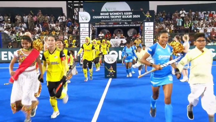 India won the first match in the Asian Women's Hockey Champi India won the first match in the Asian Women's Hockey Champi