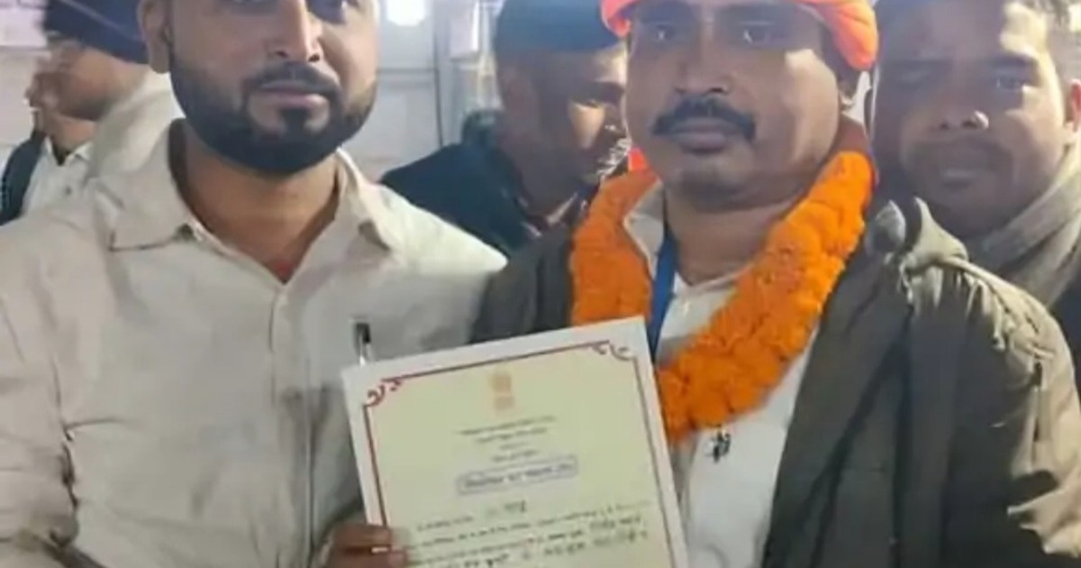 As soon as he won the election, the MLA announced his resign