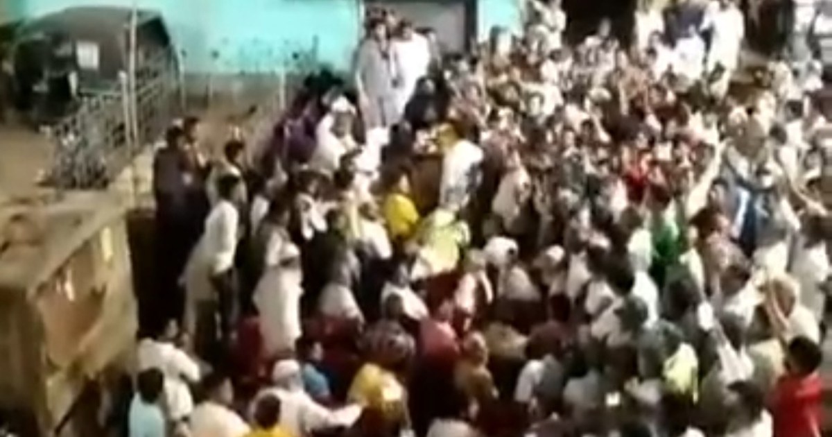 A youth who opposed the RJD candidate was beaten up in Osama