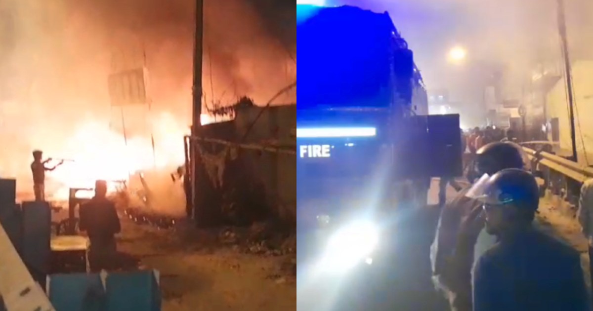 Late night there was a commotion in the capital Patna, a hug