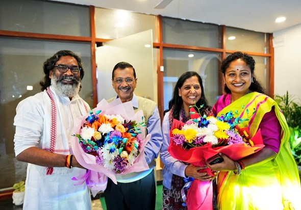Hemant & Kalpna Meet INDIA Alliance Leaders 