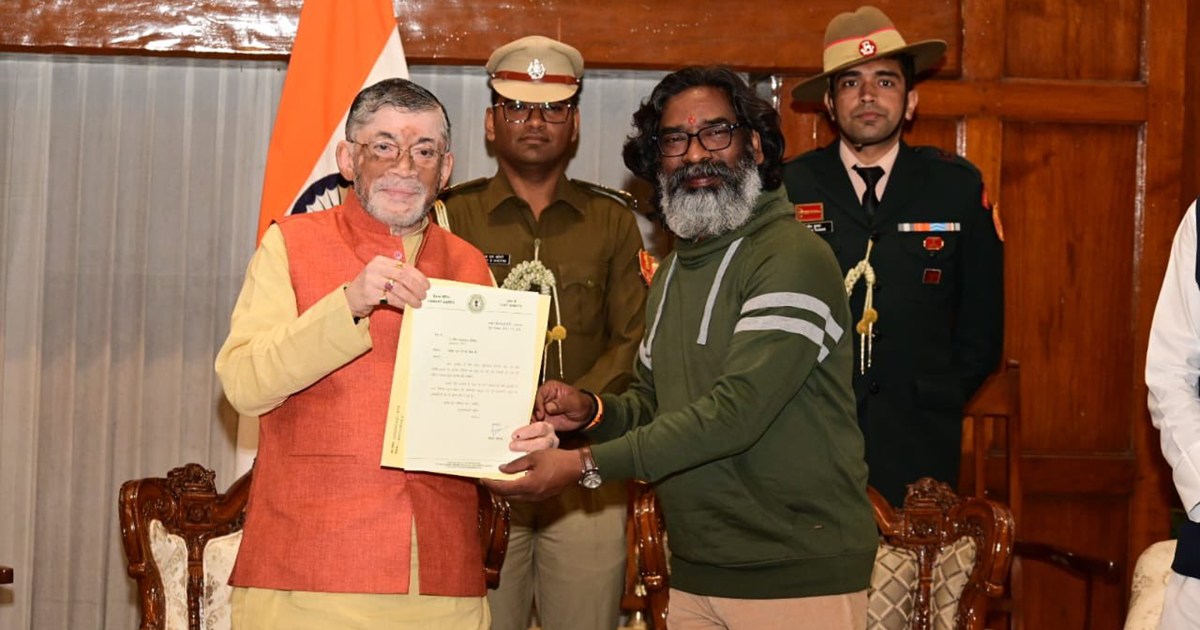 Hemant Soren will take oath as Jharkhand Chief Minister for 