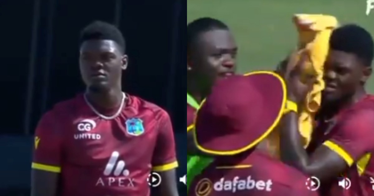 Interesting scene during West Indies-England match, bowler a