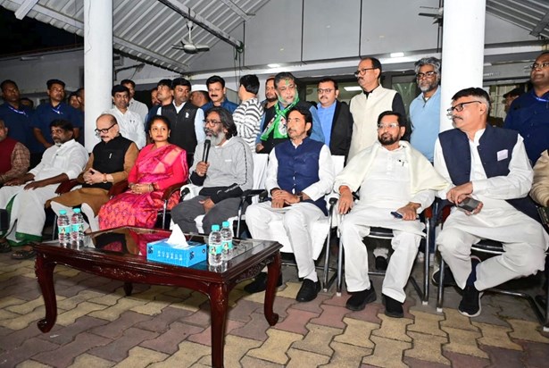 Hemant Soren elected leader of the legislative party, will t Hemant Soren elected leader of the legislative party, will t