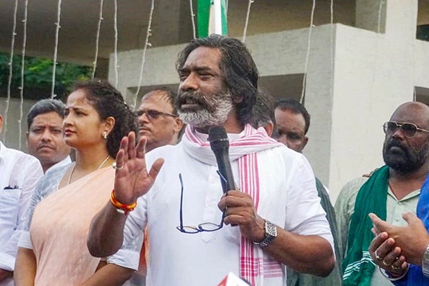 Hemant government again in Jharkhand! 50 mark crossed in tre