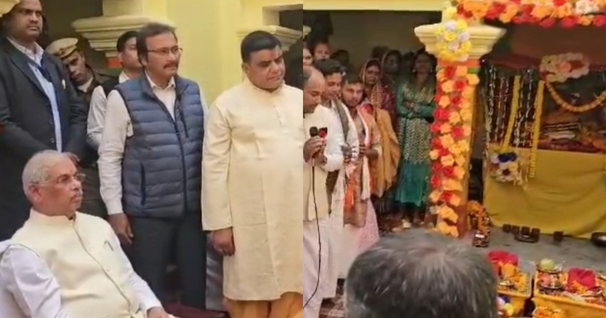 The Governor arrived at the wedding of the daughter of the A